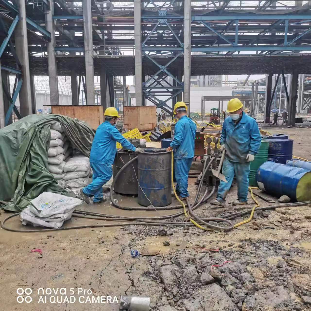 许昌设备基础下沉沉降注浆加固施工